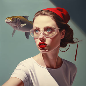 Very FIshy No2 Alicia Bourley Art 